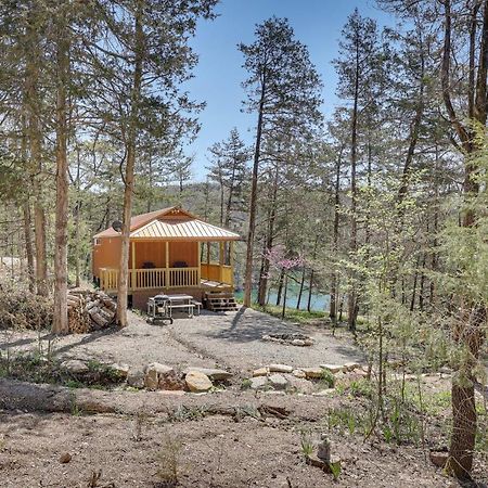 Cliffside Eureka Springs Cabin With Beaver Lake View Exterior foto